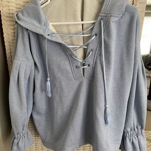 Something Navy Shimmer Sweater